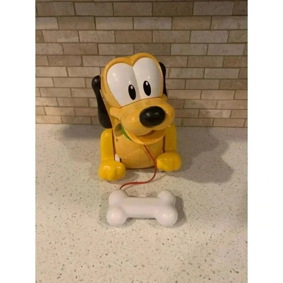 Disney pluto musical pull‎ toy FB - Picture 5 of 7